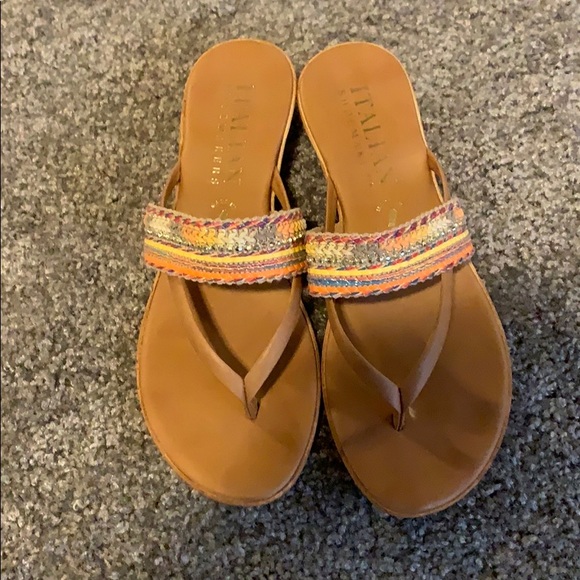 Italian Shoemakers Shoes - Colorful Summer Sandals